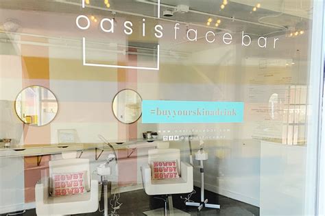 Oasis face bar - We’re reinventing the spa experience - cue the upbeat music, open concept, and better beverage selection ; ) Consider us the un-franchise franchise! We’ve ditched the …
